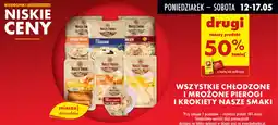 Biedronka Chłodzone i mrożone pierogi i krokiety nasze smaki oferta
