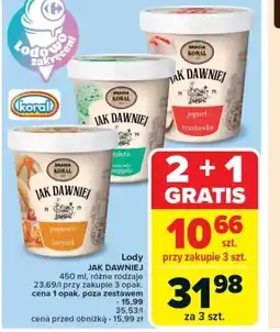 Carrefour Lody Jak Dawniej oferta