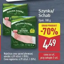 ALDI Szynka 100% mięsa Dolina dobra oferta
