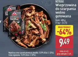 ALDI Wieprzowina do szarpania wolno gotowana Nowak oferta
