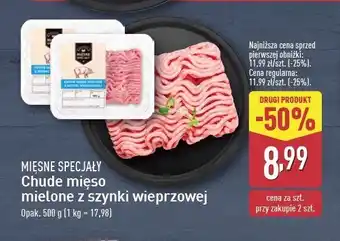 ALDI Mięso mielone z szynki Mięsne specjały zawsze świeże (aldi) oferta