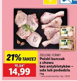 Lidl Podudzia z kurczaka KURCZAK Z ZIELONYCH FARM oferta