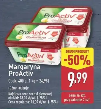 ALDI Margaryna kardio Flora pro-activ oferta
