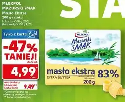 Kaufland Masło ekstra Mlekpol mazurski smak oferta