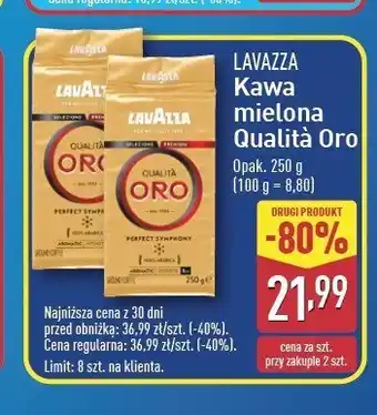 ALDI Kawa Lavazza qualita oro oferta