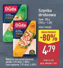 ALDI Szynka drobiowa wędzona Silesia duda oferta