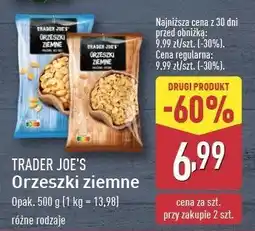 ALDI Orzeszki ziemne solone Trader joe's oferta