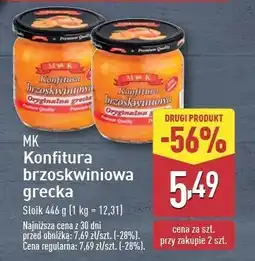 ALDI Konfitura brzoskwiniowa M&k oferta