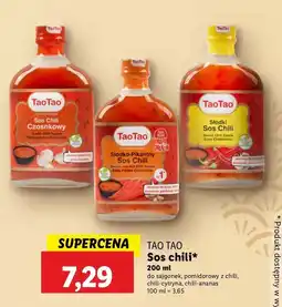 Lidl Sos chili czosnkowy Tao tao oferta