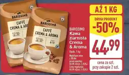 ALDI Kawa Barissimo caffe crema&aroma oferta