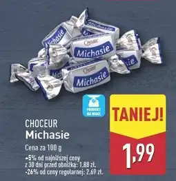 ALDI Cukierki michasie Choceur oferta