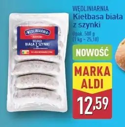 ALDI Kiełbasa biała z szynki Wędliniarnia classic oferta