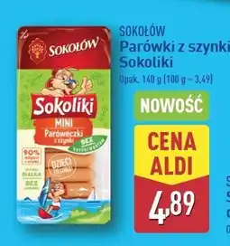 ALDI Paróweczki z szynki mini Sokołów sokoliki oferta