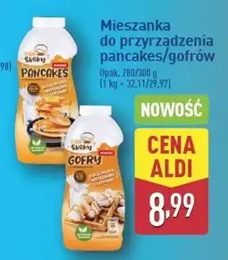 ALDI Mieszanka do przygotowania pancakes Pan shaky oferta