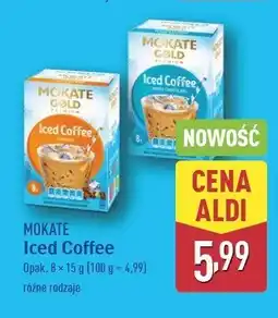 ALDI Iced coffee white choco Mokate gold oferta