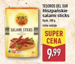 ALDI Salami sticks TESOROS DEL SUR oferta