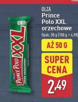 ALDI Wafelek orzechowy Prince polo xxl oferta