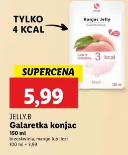 Lidl Galaretka liczi Konjac jelly oferta