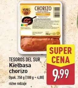 ALDI Chorizo TESOROS DEL SUR oferta
