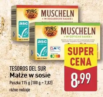 ALDI Małże TESOROS DEL SUR oferta