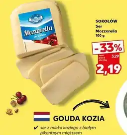 Kaufland Ser mozzarella Sokołów oferta