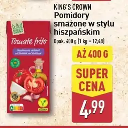 ALDI Pomidory smażone w stylu hiszpańskim King's crown (aldi) oferta