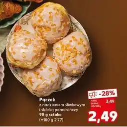 Kaufland Pączek ze śliwkami i skórką pomarańczową oferta