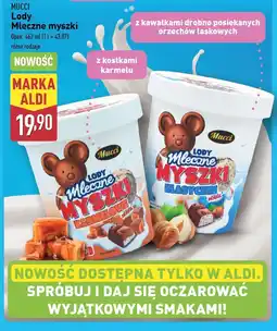 ALDI Lody mleczne myszki klasyczne Mucci oferta