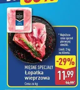 ALDI Łopatka wieprzowa Mięsne specjały zawsze świeże (aldi) oferta