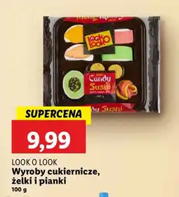 Lidl Mini żelki owocowe sushi Look o look oferta