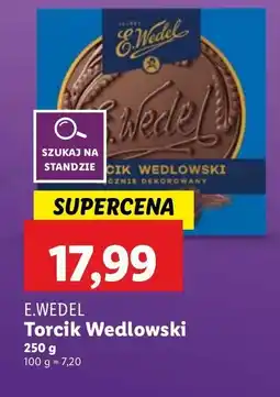 Lidl Torcik waflowy E. wedel torcik wedlowski oferta
