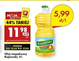 Biedronka Olej rzepakowy Kujawski Kujawski kruszwica oferta