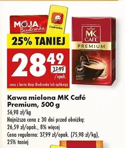 Biedronka Kawa Mk cafe premium oferta
