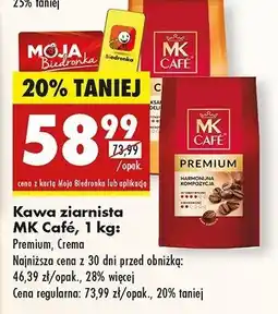 Biedronka Kawa Mk cafe oferta