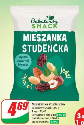 Dino Mieszanka studencka Bakaliowy Snack oferta