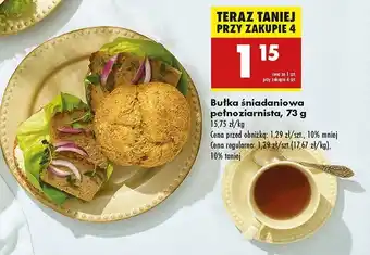 Biedronka Bułka śniadaniowa pełnoziarnista oferta