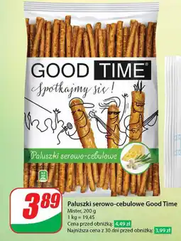 Dino Paluszki serowo-cebulowe Good Time Mister oferta