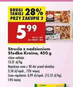 Biedronka Strucla truskawkowa Słodka kraina oferta