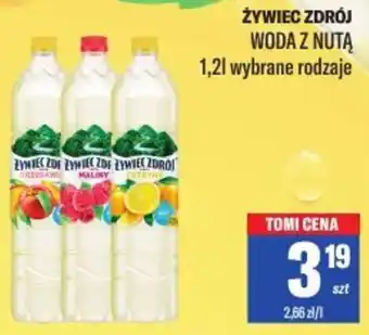 TomiMarkt Żywiec zdrój woda z nutą oferta