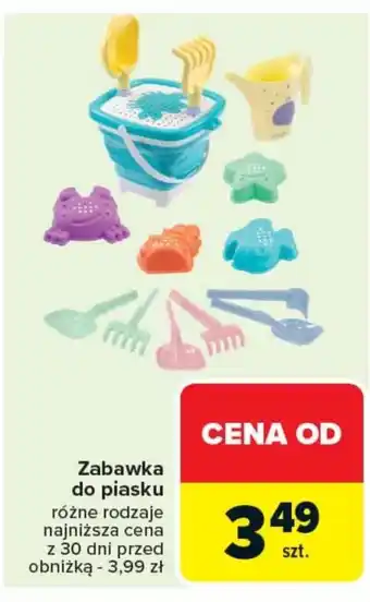 Carrefour Market Zabawka do piasku oferta