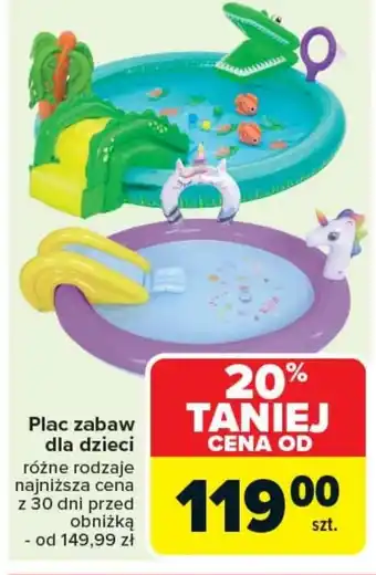 Carrefour Market Plac zabaw oferta