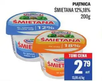 TomiMarkt Piątnica śmietana 12%,18% oferta