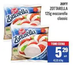 TomiMarkt Zott zottarella mozzarella classic oferta