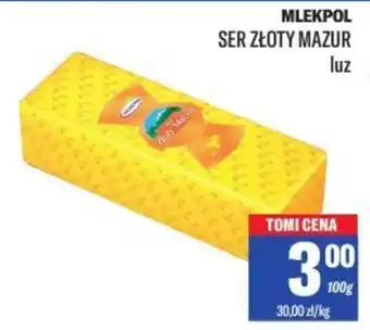 TomiMarkt Mlekpol ser złoty mazur oferta