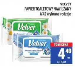 TomiMarkt Velvet papier toaletowy nawilżany a'42 oferta