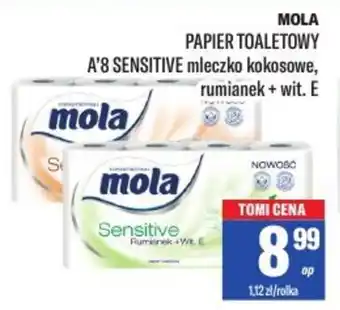 TomiMarkt Mola papier toaletowy a'8 sensitive oferta