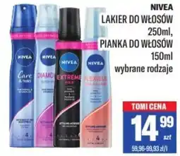 TomiMarkt Nivea lakier do włosów / pianka do włosów oferta