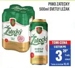 TomiMarkt Piwo zatecky svetly leżak oferta