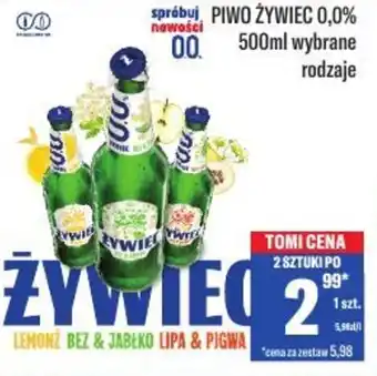 TomiMarkt Piwo żywiec 0,0% oferta