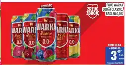 TomiMarkt Piwo warka classic, radler 0,0% oferta